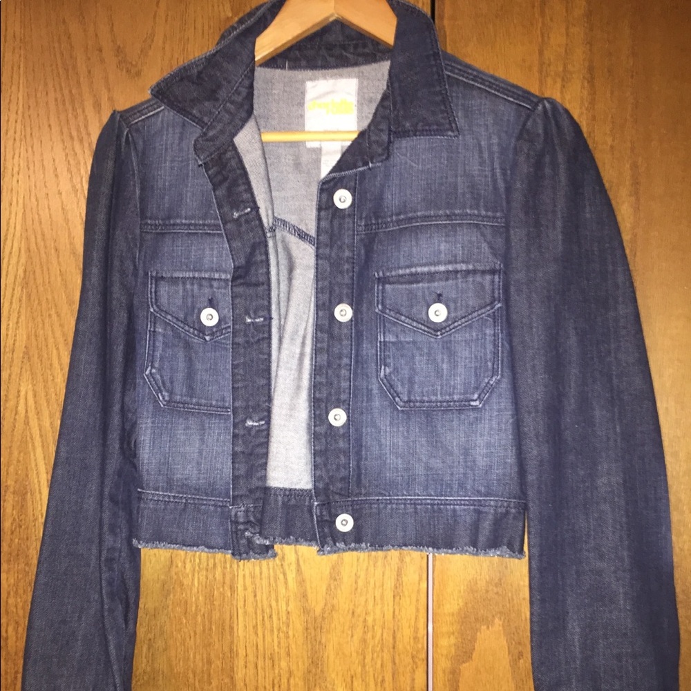 Cropped Jean Jacket